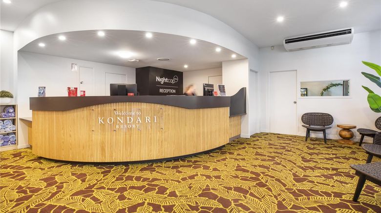 <b>Kondari Resort at Hervey Bay Lobby</b>. Images powered by <a href="https://iceportal.shijigroup.com/" title="IcePortal" target="_blank">IcePortal</a>.