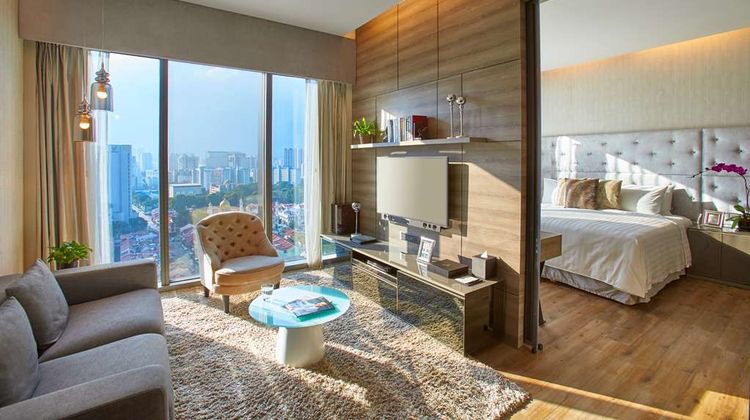 Pan Pacific Serviced Suites Beach Road Room
