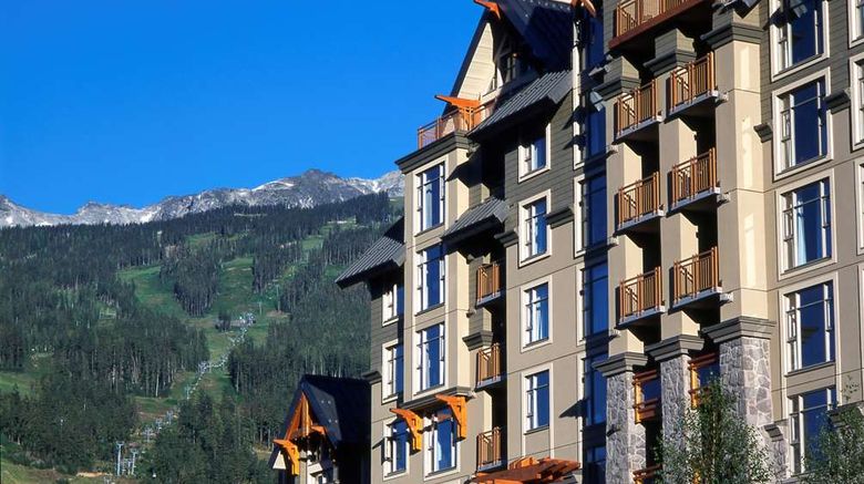 <b>Pan Pacific Whistler Village Centre Exterior</b>. Images powered by <a href="https://iceportal.shijigroup.com/" title="IcePortal" target="_blank">IcePortal</a>.