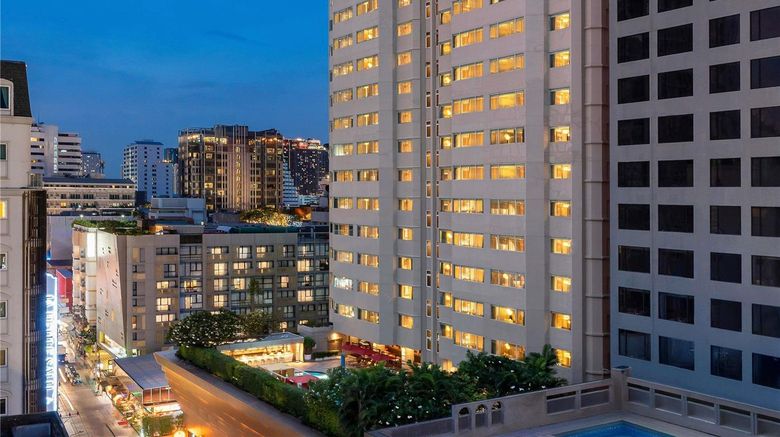 <b>Mercure Bangkok Sukhumvit 11 Exterior</b>. Images powered by <a href="https://iceportal.shijigroup.com/" title="IcePortal" target="_blank">IcePortal</a>.