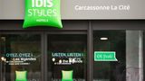 <b>Ibis Styles Carcassonne Cite Exterior</b>. Images powered by <a href="https://iceportal.shijigroup.com/" title="IcePortal" target="_blank">IcePortal</a>.