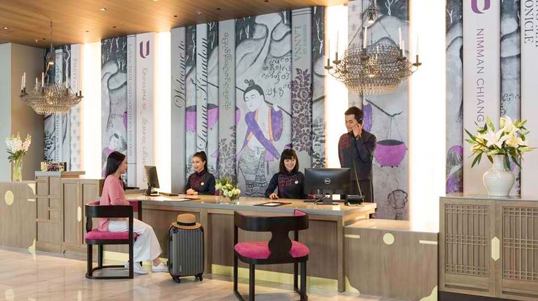 <b>U Nimman Chiang Mai Lobby</b>. Images powered by <a href="https://iceportal.shijigroup.com/" title="IcePortal" target="_blank">IcePortal</a>.