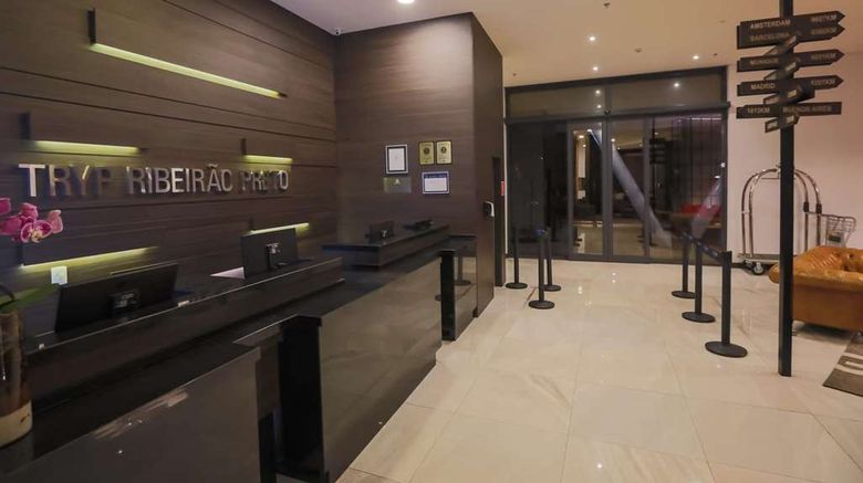 <b>Tryp By Wyndham Ribeirao Preto Lobby</b>. Images powered by <a href="https://iceportal.shijigroup.com/" title="IcePortal" target="_blank">IcePortal</a>.