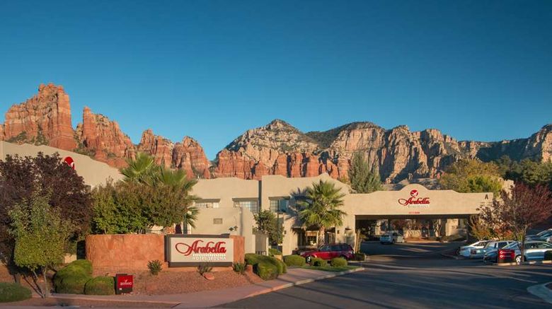 Arabella Hotel Sedona Exterior. Images powered by <a href="https://iceportal.shijigroup.com" target="_blank" rel="noopener">Ice Portal</a>.