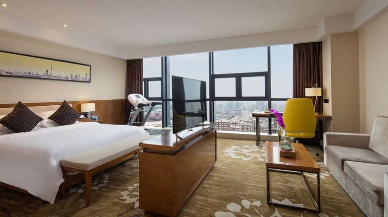 <b>Ramada Encore by Wyndham Wuhan Room</b>. Images powered by <a href="https://iceportal.shijigroup.com/" title="IcePortal" target="_blank">IcePortal</a>.