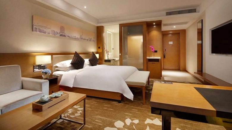 <b>Ramada Encore by Wyndham Wuhan Room</b>. Images powered by <a href="https://iceportal.shijigroup.com/" title="IcePortal" target="_blank">IcePortal</a>.
