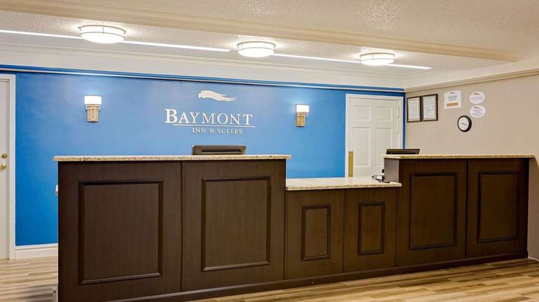 <b>Baymont Inn & Sts Jacksonville Orange Pk Lobby</b>. Images powered by <a href="https://iceportal.shijigroup.com/" title="IcePortal" target="_blank">IcePortal</a>.