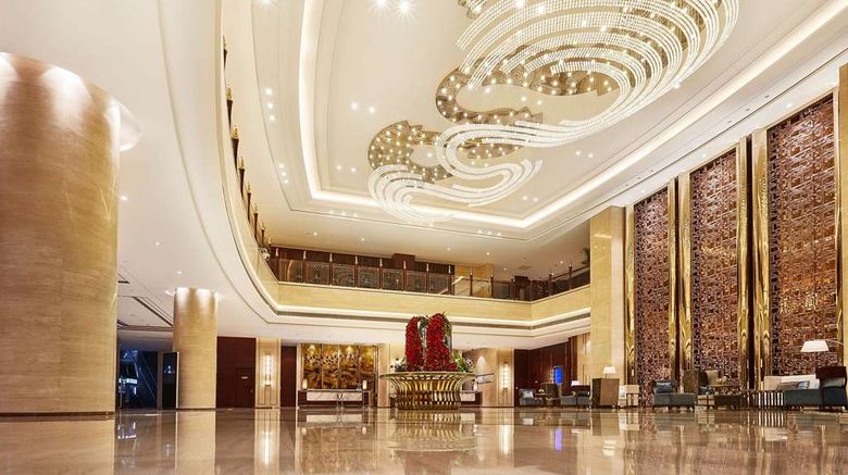 <b>Wyndham Jingzhou Lobby</b>. Images powered by <a href="https://iceportal.shijigroup.com/" title="IcePortal" target="_blank">IcePortal</a>.