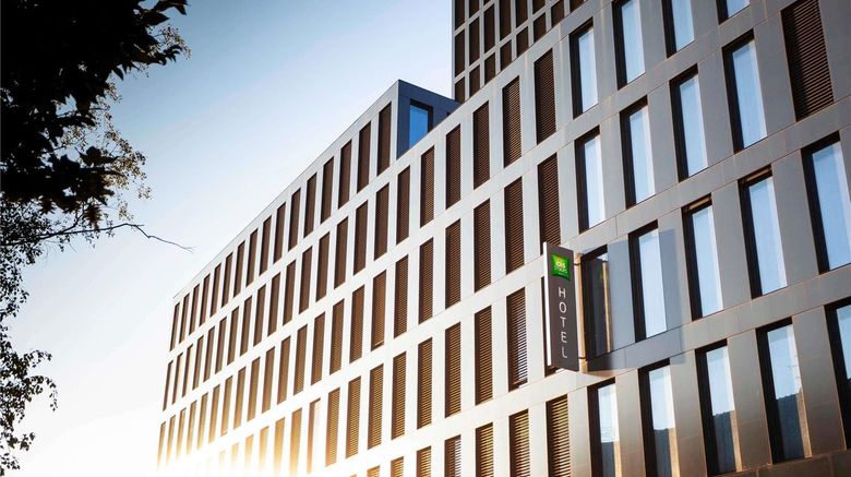 Ibis Styles Basel City Exterior. Images powered by <a href="https://iceportal.shijigroup.com" target="_blank" rel="noopener">Ice Portal</a>.