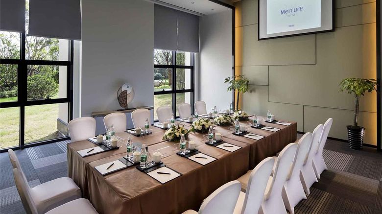 <b>Mercure Hefei Sunac Meeting</b>. Images powered by <a href="https://iceportal.shijigroup.com/" title="IcePortal" target="_blank">IcePortal</a>.