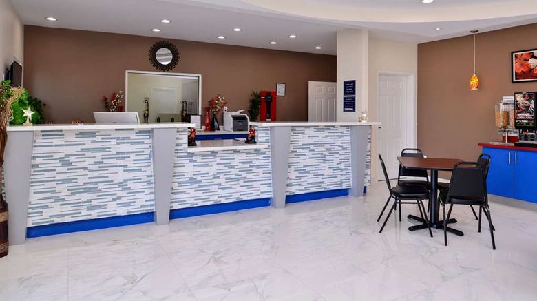 <b>Americas Best Value Inn & Suites-Spring Lobby</b>. Images powered by <a href="https://iceportal.shijigroup.com/" title="IcePortal" target="_blank">IcePortal</a>.