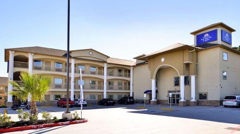 <b>Americas Best Value Inn & Suites-Spring Exterior</b>. Images powered by <a href="https://iceportal.shijigroup.com/" title="IcePortal" target="_blank">IcePortal</a>.