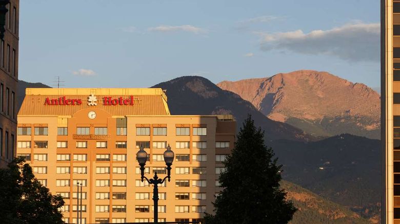 <b>The Antlers, A Wyndham Hotel Exterior</b>. Images powered by <a href="https://iceportal.shijigroup.com/" title="IcePortal" target="_blank">IcePortal</a>.