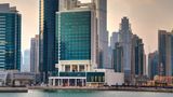 <b>Pullman Dubai Downtown Hotel Exterior</b>. Images powered by <a href="https://iceportal.shijigroup.com/" title="IcePortal" target="_blank">IcePortal</a>.
