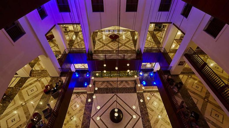 <b>Steigenberger Aqua Magic Lobby</b>. Images powered by <a href="https://iceportal.shijigroup.com/" title="IcePortal" target="_blank">IcePortal</a>.