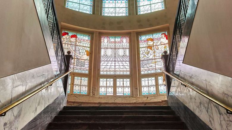 <b>Steigenberger Hotel & Spa Bad Pyrmont Lobby</b>. Images powered by <a href="https://iceportal.shijigroup.com/" title="IcePortal" target="_blank">IcePortal</a>.