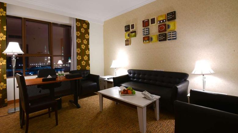 <b>Golden Tulip Al Ansar Suite</b>. Images powered by <a href="https://iceportal.shijigroup.com/" title="IcePortal" target="_blank">IcePortal</a>.