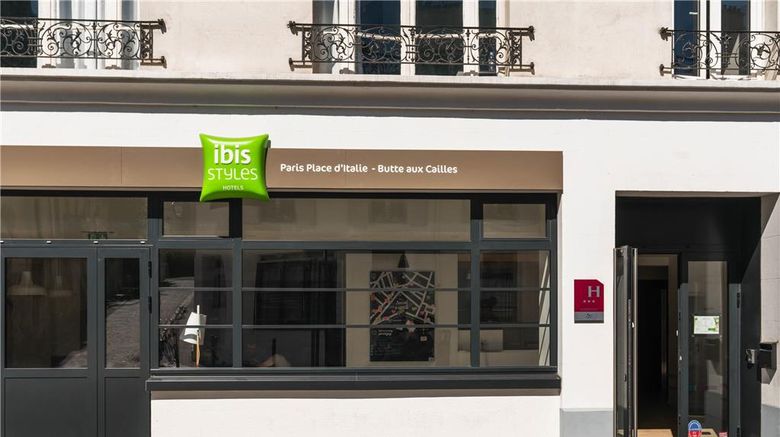 <b>Ibis Styles Place d'Italie Butte aux Cai Exterior</b>. Images powered by <a href="https://iceportal.shijigroup.com/" title="IcePortal" target="_blank">IcePortal</a>.