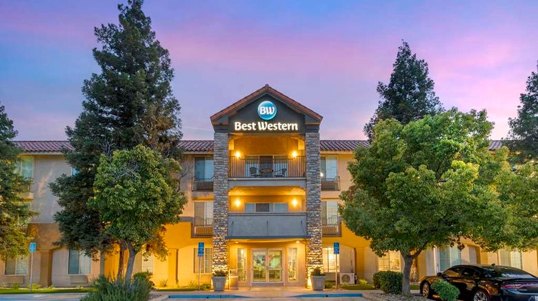 Best Western Visalia Hotel Exterior. Images powered by <a href="https://iceportal.shijigroup.com" target="_blank" rel="noopener">Ice Portal</a>.