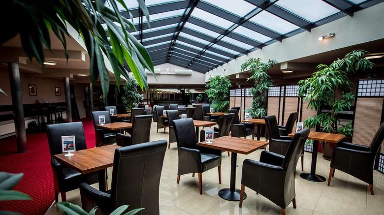 <b>Hotel Diament Spodek Katowice Restaurant</b>. Images powered by <a href="https://iceportal.shijigroup.com/" title="IcePortal" target="_blank">IcePortal</a>.