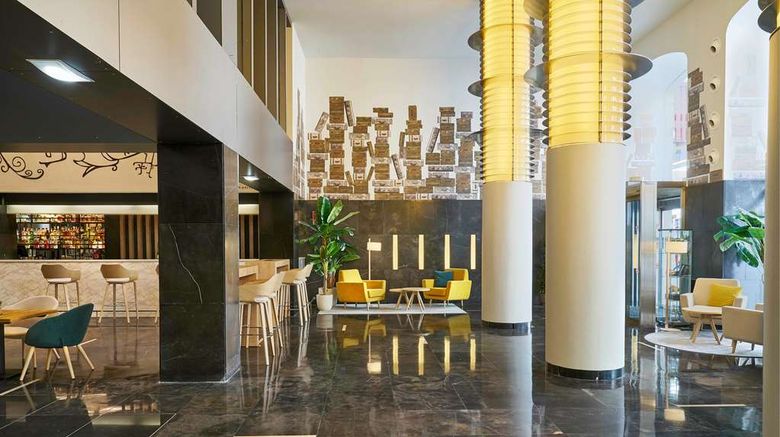 <b>Vincci Zaragoza Zentro Lobby</b>. Images powered by <a href="https://iceportal.shijigroup.com/" title="IcePortal" target="_blank">IcePortal</a>.