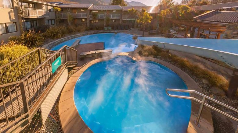 <b>Club Wyndham Wanaka-Trademark Collection Pool</b>. Images powered by <a href="https://iceportal.shijigroup.com/" title="IcePortal" target="_blank">IcePortal</a>.