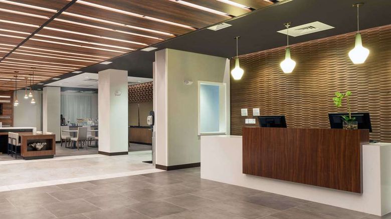 <b>Wingate by Wyndham Downtown/Med Center Lobby</b>. Images powered by <a href="https://iceportal.shijigroup.com/" title="IcePortal" target="_blank">IcePortal</a>.