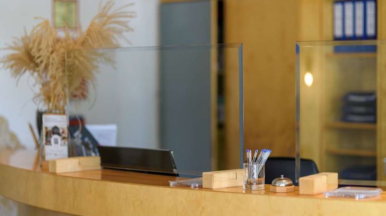 <b>Hotel Ambiente Hannover by Tulip Inn Lobby</b>. Images powered by <a href="https://iceportal.shijigroup.com/" title="IcePortal" target="_blank">IcePortal</a>.