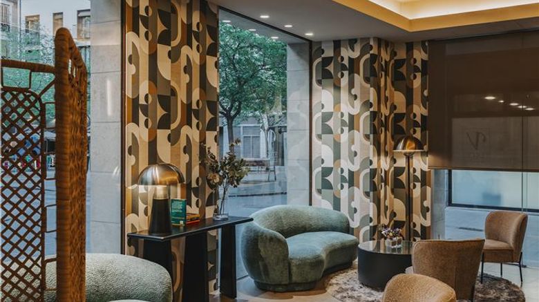 <b>Hotel Vincci Mercat Lobby</b>. Images powered by <a href="https://iceportal.shijigroup.com/" title="IcePortal" target="_blank">IcePortal</a>.