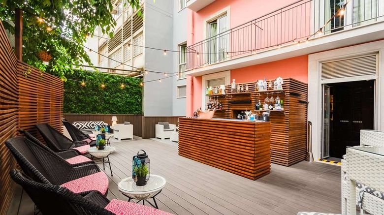 <b>Hotel Vincci Liberdade Restaurant</b>. Images powered by <a href="https://iceportal.shijigroup.com/" title="IcePortal" target="_blank">IcePortal</a>.