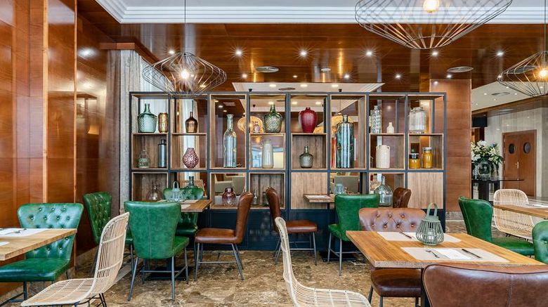 <b>Vincci Ciudad de Salamanca Restaurant</b>. Images powered by <a href="https://iceportal.shijigroup.com/" title="IcePortal" target="_blank">IcePortal</a>.