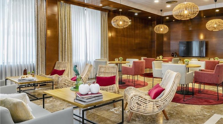 <b>Vincci Ciudad de Salamanca Lobby</b>. Images powered by <a href="https://iceportal.shijigroup.com/" title="IcePortal" target="_blank">IcePortal</a>.