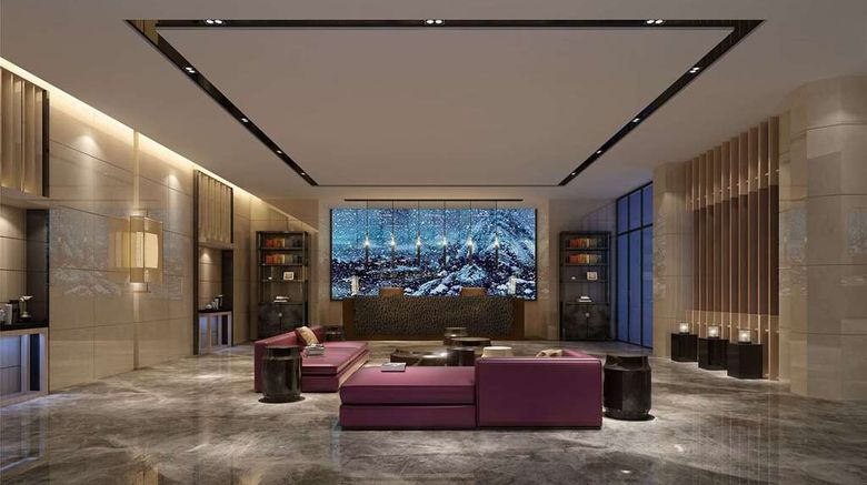 <b>Days Inn Fuzhou Woer Lobby</b>. Images powered by <a href="https://iceportal.shijigroup.com/" title="IcePortal" target="_blank">IcePortal</a>.