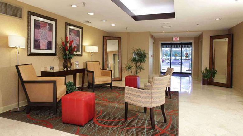 <b>Wyndham Garden Jacksonville Lobby</b>. Images powered by <a href="https://iceportal.shijigroup.com/" title="IcePortal" target="_blank">IcePortal</a>.