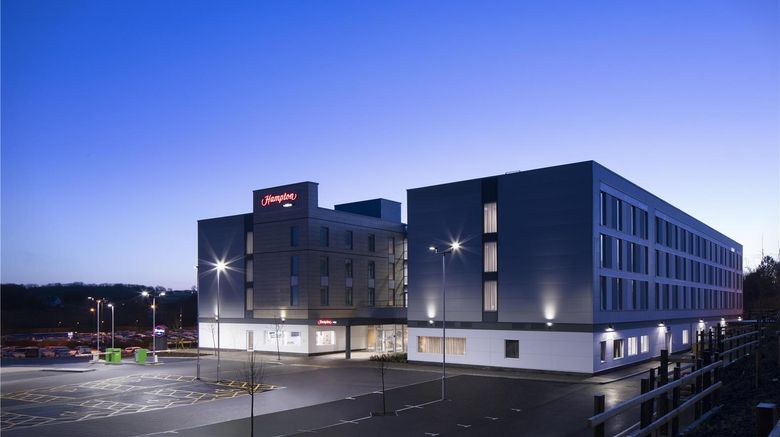 <b>Hampton by Hilton Bristol Airport Exterior</b>. Images powered by <a href="https://iceportal.shijigroup.com/" title="IcePortal" target="_blank">IcePortal</a>.