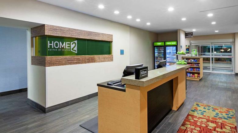 <b>Home2 Suites by Hilton Gonzales Lobby</b>. Images powered by <a href="https://iceportal.shijigroup.com/" title="IcePortal" target="_blank">IcePortal</a>.
