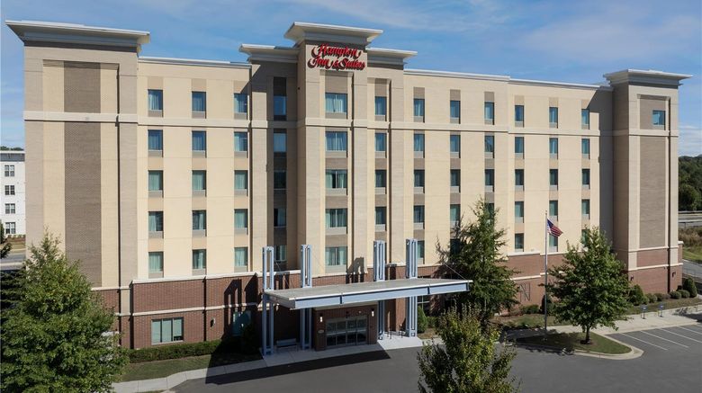 <b>Hampton Inn & Suites Charlotte/Ballantyn Exterior</b>. Images powered by <a href="https://iceportal.shijigroup.com/" title="IcePortal" target="_blank">IcePortal</a>.