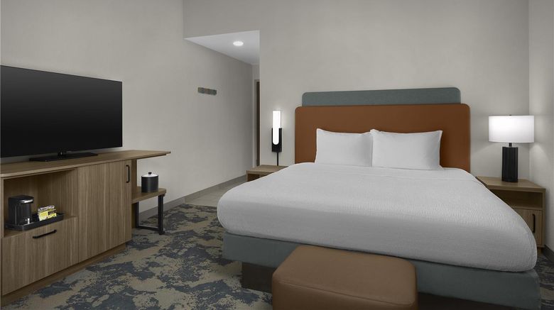 <b>Hampton Inn & Suites Charlotte/Ballantyn Room</b>. Images powered by <a href="https://iceportal.shijigroup.com/" title="IcePortal" target="_blank">IcePortal</a>.