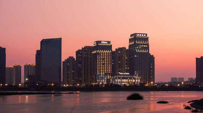 <b>Hilton Quanzhou Riverside Exterior</b>. Images powered by <a href="https://iceportal.shijigroup.com/" title="IcePortal" target="_blank">IcePortal</a>.