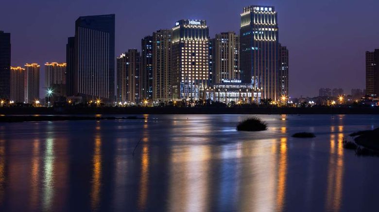 <b>Hilton Quanzhou Riverside Exterior</b>. Images powered by <a href="https://iceportal.shijigroup.com/" title="IcePortal" target="_blank">IcePortal</a>.