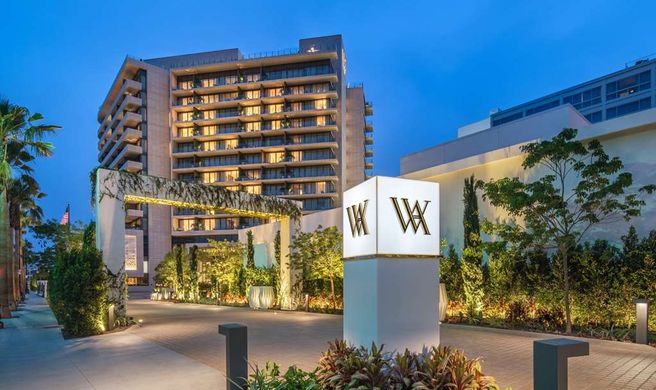 Waldorf Astoria Beverly Hills Exterior