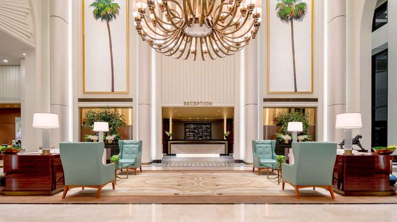 <b>Waldorf Astoria Beverly Hills Lobby</b>. Images powered by <a href="https://iceportal.shijigroup.com/" title="IcePortal" target="_blank">IcePortal</a>.
