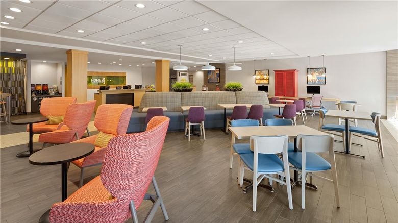 <b>Home2 Suites by Hilton Meridian Lobby</b>. Images powered by <a href="https://iceportal.shijigroup.com/" title="IcePortal" target="_blank">IcePortal</a>.