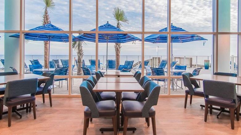 <b>Hampton Inn & Suites Panama City Beach Restaurant</b>. Images powered by <a href="https://iceportal.shijigroup.com/" title="IcePortal" target="_blank">IcePortal</a>.