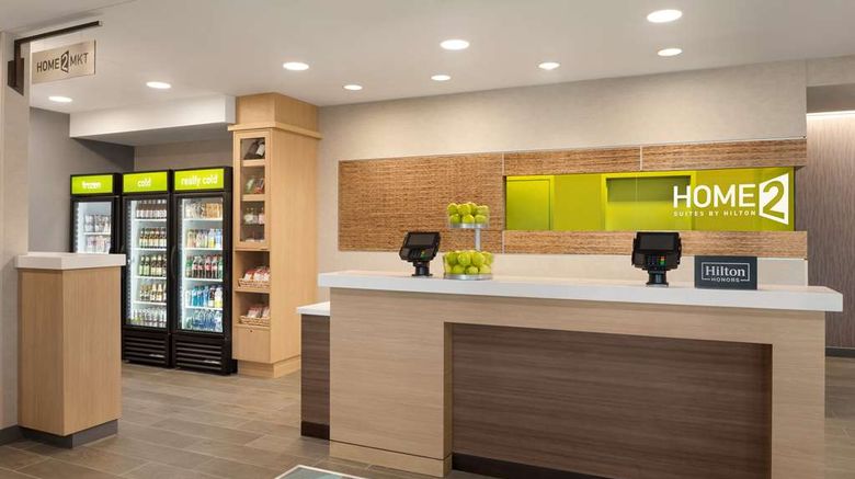 <b>Home2 Suites Phoenix Glendale-Westgate Lobby</b>. Images powered by <a href="https://iceportal.shijigroup.com/" title="IcePortal" target="_blank">IcePortal</a>.