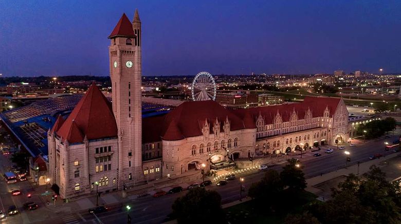 <b>St Louis Union Station Hotel Curio Exterior</b>. Images powered by <a href="https://iceportal.shijigroup.com/" title="IcePortal" target="_blank">IcePortal</a>.