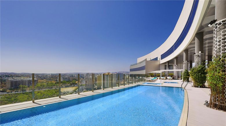 <b>Hilton Tangier City Center Pool</b>. Images powered by <a href="https://iceportal.shijigroup.com/" title="IcePortal" target="_blank">IcePortal</a>.