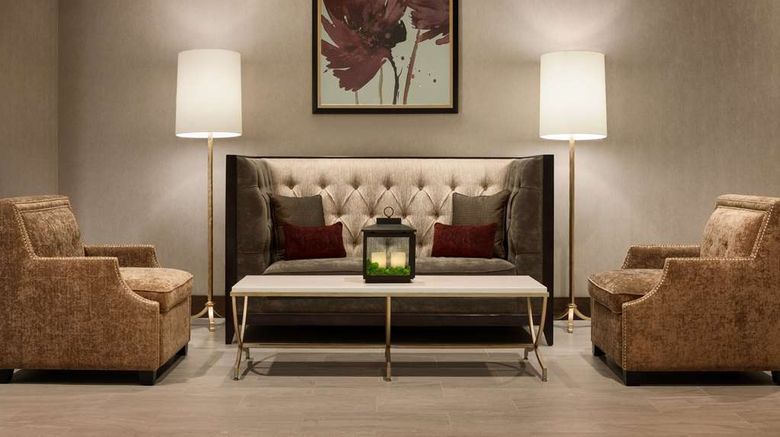 <b>Hilton Garden Inn Charlotte/SouthPark Lobby</b>. Images powered by <a href="https://iceportal.shijigroup.com/" title="IcePortal" target="_blank">IcePortal</a>.