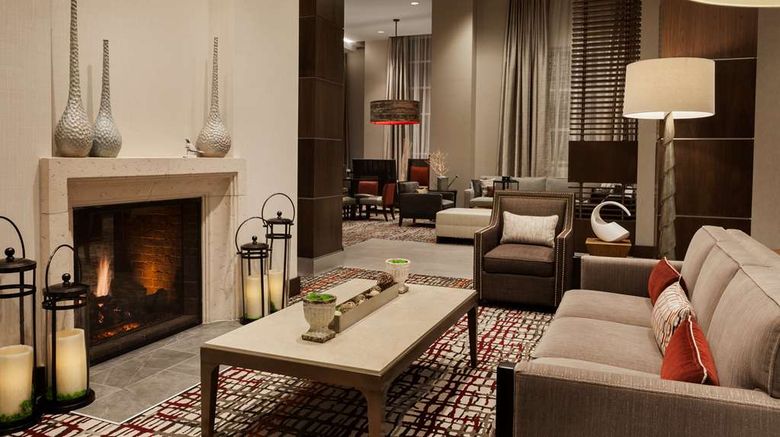 <b>Hilton Garden Inn Charlotte/SouthPark Lobby</b>. Images powered by <a href="https://iceportal.shijigroup.com/" title="IcePortal" target="_blank">IcePortal</a>.