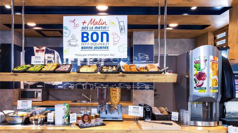 <b>Ibis Budget Troyes Est Restaurant</b>. Images powered by <a href="https://iceportal.shijigroup.com/" title="IcePortal" target="_blank">IcePortal</a>.